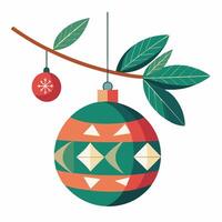 Beautiful Festive Ornaments Showcase vector
