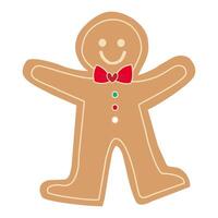 My gingerbread cute style on white background. vector