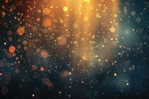 An image depicting a blurred background and a bokeh effect. with copy space image. Place for adding text or design photo