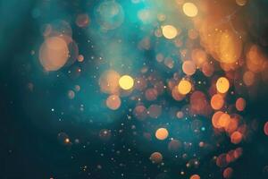 An image depicting a blurred background and a bokeh effect. with copy space image. Place for adding text or design photo