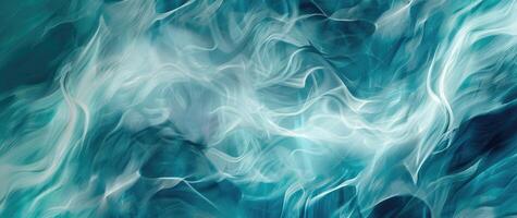 Beautiful original wide format background image in blue tones of the surface with the texture of ice or stone for design or creative work. photo