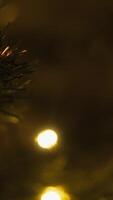 White Christmas Lights Flashing Background With Copy Space For Text video