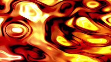 Fluid energy swirls, vibrant colors, abstract fluid motion, molten lava flow, viscous texture, dynamic curves video