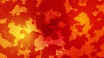 Dynamic flaming fluid motion in abstract background video