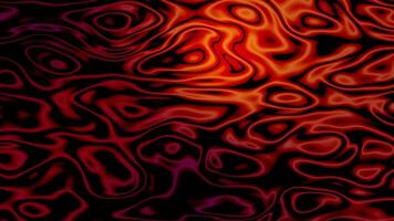 A fiery vortex of bubbling lava spins and swirls. Abstract motion background video