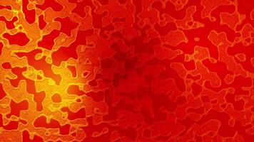 Dynamic fiery lava fluid motion in abstract background video