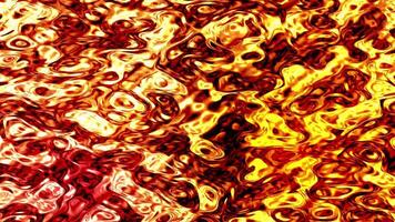 A vibrant abstract pattern resembling molten lava with swirling reds and oranges video