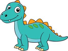 The World According to Dino vector