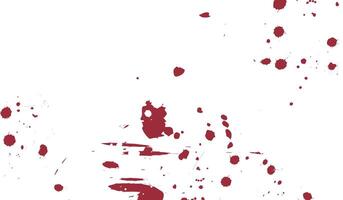Red and white splash abstract background vector