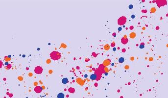 Abstract colorful splash. Spray background vector