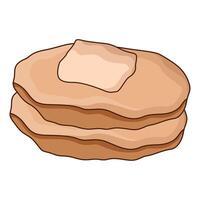 illustration of pancakes vector