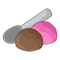 illustration of Ice Cream Scoop vector