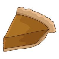 illustration of Pie Slice vector