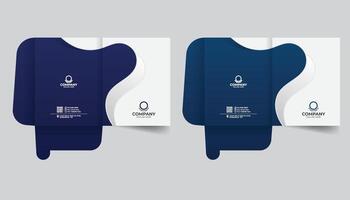 Luxury corporate presentation Document Folders for your business, abstract and colorful file folder design real estate File Cases. Stationery template design vector