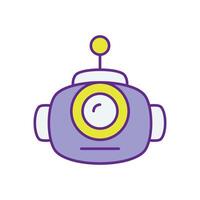 Illustration showcasing AI monitoring systems, emphasizing accountability, transparency, security, and fairness in artificial intelligence applications. vector