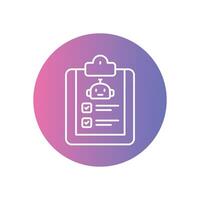 Creative design focusing on AI fairness auditing, ensuring transparency, equality, and ethics in artificial intelligence systems. vector
