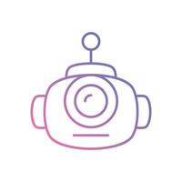Illustration showcasing AI monitoring systems, emphasizing accountability, transparency, security, and fairness in artificial intelligence applications. vector