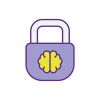 design emphasizing data privacy principles, security protocols, and personal information protection in the digital era and technology industries. vector