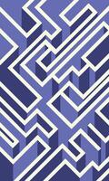 Simple abstract maze pattern wallpaper vector