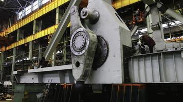 Heavy Machinery Utilized in an Industrial Workshop for Various Operations and Processes. Stock Clip photo