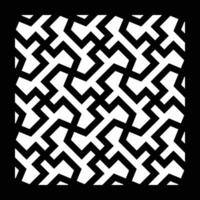 Mashrabiya arabesque lattice pattern. Islamic frame window with grill ornament. Arabic background vector