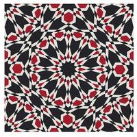 Beautiful architecture in morocco style vector