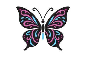 Beautiful Butterfly Illustration simple art work free download vector