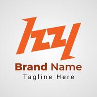 Letter H4 Bolt Logo, combination of letter H and Number 4 arranged to form bolt negative space vector
