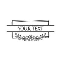 Budding Beauty Edge vector