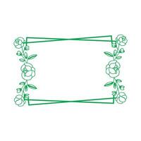 Spring Symphony Frame vector