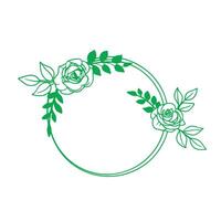 Lily of the Valley Frame vector
