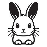 Hare of Curiosity vector