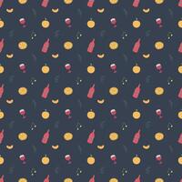 christmas pattern. New year background vector