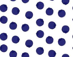 Graphic line seamless pattern with blueberry for seal. Berry pattern consisting of beautiful seamless repeat blueberry. vector