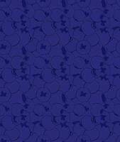 dark colored seamless close pattern with blueberry graphic line Berry pattern Simple colorful pattern berry from seamless soft round blueberry. vector