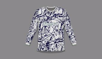 Professional Jersey Design Templates for Print and Digital Use vector