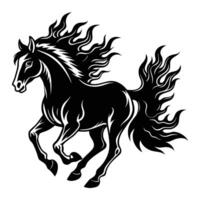 Inferno Steed in Dynamic Motion vector