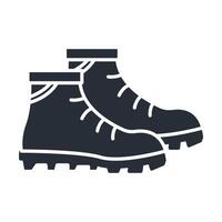 boots icon. .Editable stroke.linear style sign for use web design,logo.Symbol illustration. vector
