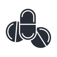 medicine icon. .Editable stroke.linear style sign for use web design,logo.Symbol illustration. vector