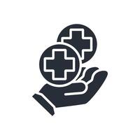 medical care icon. .Editable stroke.linear style sign for use web design,logo.Symbol illustration. vector