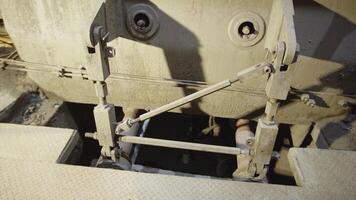 The operation of industrial machinery components encompasses various processes and insights. Stock Clip photo