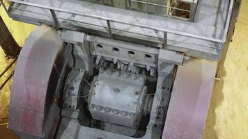 Overview of Industrial Machinery Engines and Various Components and Their Uses and Functions. Stock Clip photo