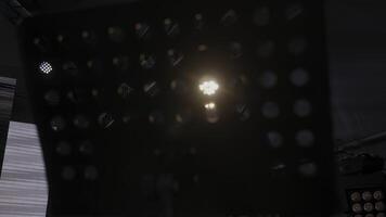 An Intricate Illuminated Grid Pattern Featuring a Strikingly Bright and Radiant Center Light. Clip photo