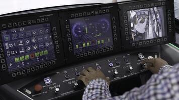 An Advanced Control Panel designed specifically for the Operations of Modern Machinery Systems. Media photo