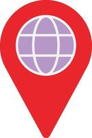Pin Location Map vector