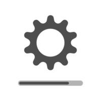 update system icon symbol on white background. illustration EPS 10. vector