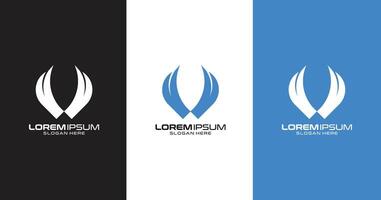 Creative and professional company logo with a modern and minimalist design, ideal for branding. vector
