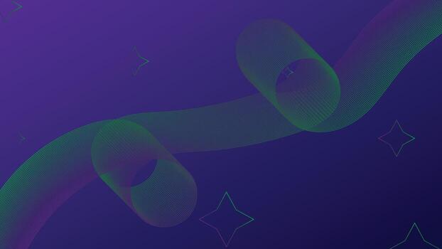 Vibrant Abstract Gradient Background with Dynamic Wave Patterns vector