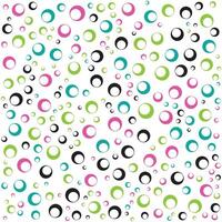 Circles seamless Abstract random pattern design. vector