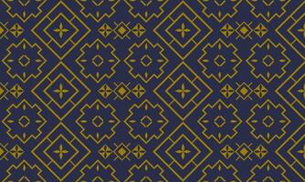 Seamless pattern of ikat, ethnic, geometric shape, ornate, aztec, motif, tribal, boho, ethnic, native repetation for fabric and textile or carpet. Traditional paint tiled pattern. vector